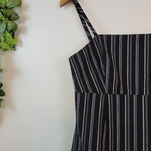 Kendall & Kylie Striped Strappy Body Hugging Mini Dress-Adjustable Strap, small - Picture 13 of 16